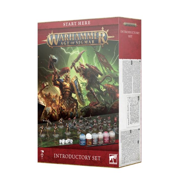 Warhammer: Age   Sigmar  4th Edition   Introductory Set  2024 Starters 195 166    60010299046