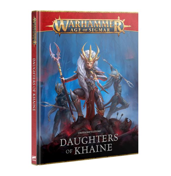 Warhammer: Age   Sigmar  4th Edition  Order Battletome: Daughters   Khaine  2026   Hardback  60030212010