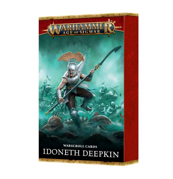 Warhammer: Age   Sigmar  4th Edition  Warscroll Cards: Idoneth Deepkin  2025  60050219003