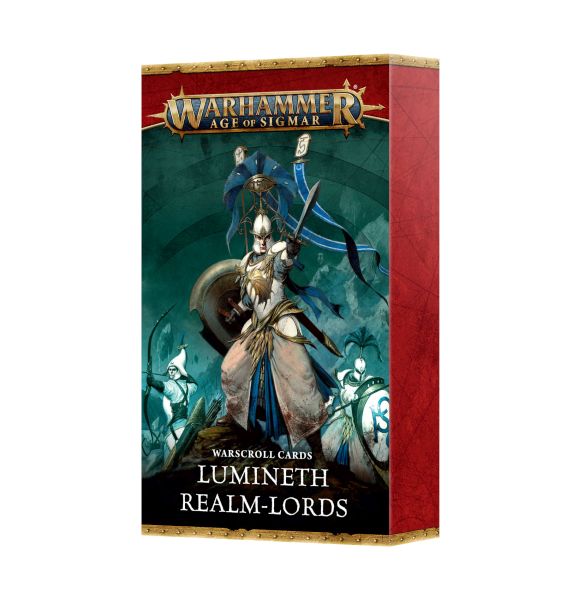 Warhammer: Age   Sigmar  4th Edition  Warscroll Cards: Lumineth Realm-lords  2026  60050210005