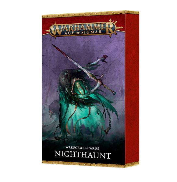 Warhammer: Age   Sigmar  4th Edition  Warscroll Cards: Nighthaunt  2025  60050207011