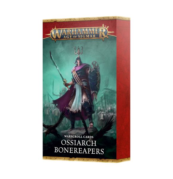 Warhammer: Age   Sigmar  4th Edition  Warscroll Cards: Ossiarch Bonereapers  2026  60050207005