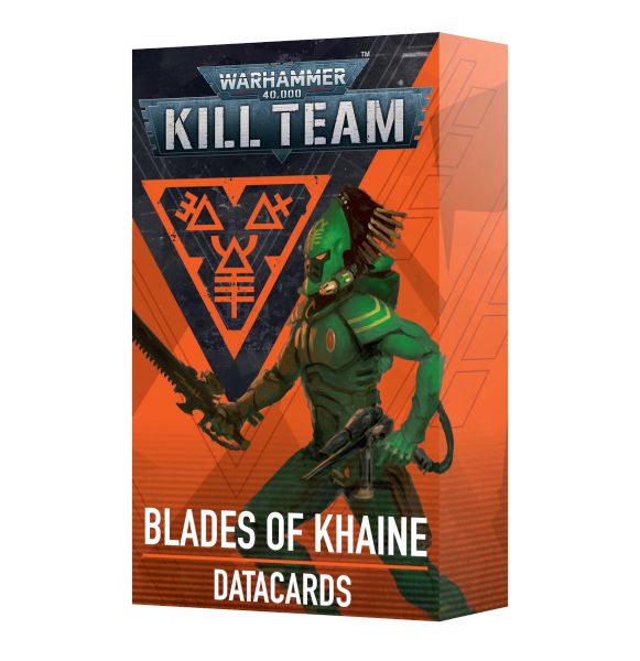 Warhammer 40 000: Kill Team: Datacards Aeldari: Blades   Khaine 60050104005