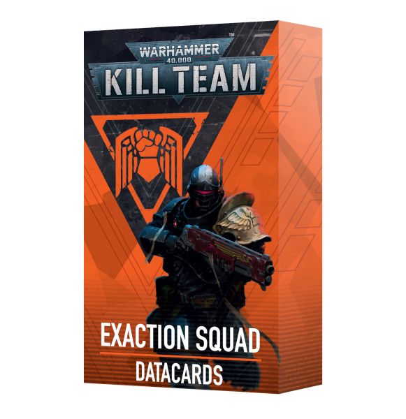 Warhammer 40 000: Kill Team: Datacards Imperium: Exaction Squad 60050108016