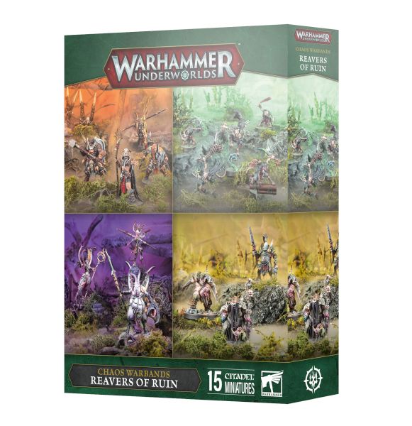 Warhammer Underworlds: Expansion Chaos Warbands: Reavers   Ruin 99120799012