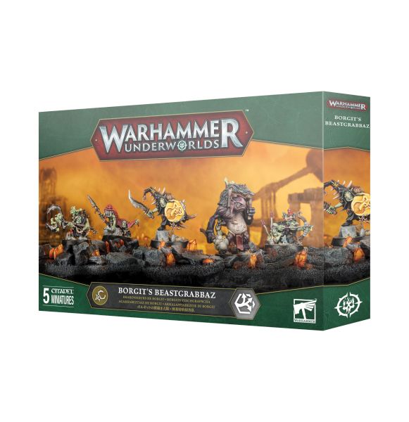 Warhammer Underworlds: Expansion Warband: Borgit   Beastgrabbaz 99120709001