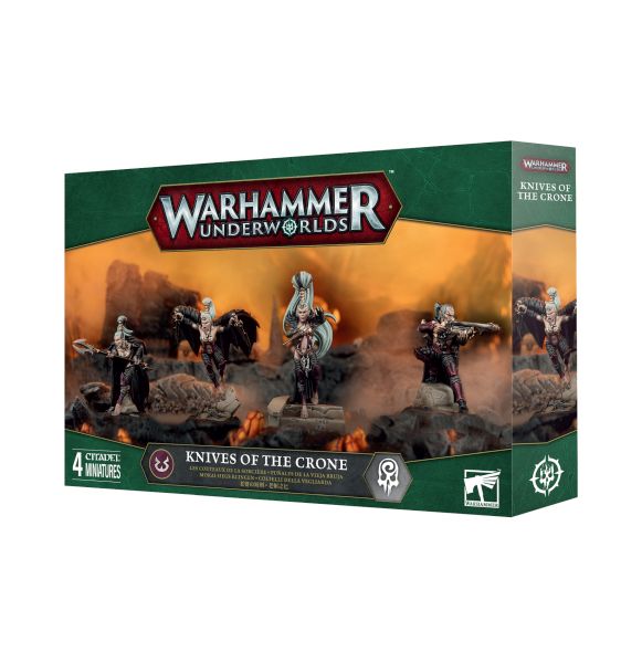 Warhammer Underworlds: Expansion Warband: Knives   The Crone 99120712001