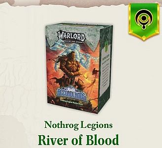 Warlord: Saga   The Storm Ccg Into The Accordlands: Starter Deck: Nothrog Legions River   Blood