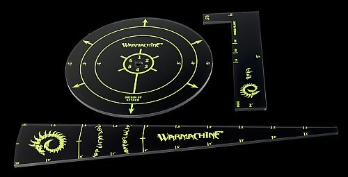 Warmachine: Cryx Skabelon Sæt - Uundgåeligt Spiltilbehør