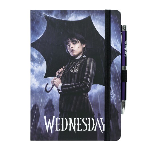 Wednesday Premium A5 Notebook With Pen