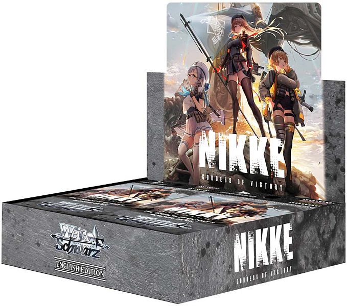 Weiss Schwarz Goddess   Victory: Nikke Booster Display  Box Med 12 Booster Packs