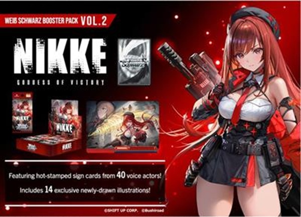 Weiss Schwarz Goddess   Victory: Nikke Vol   Booster Display  Box Med 10 Booster Packs