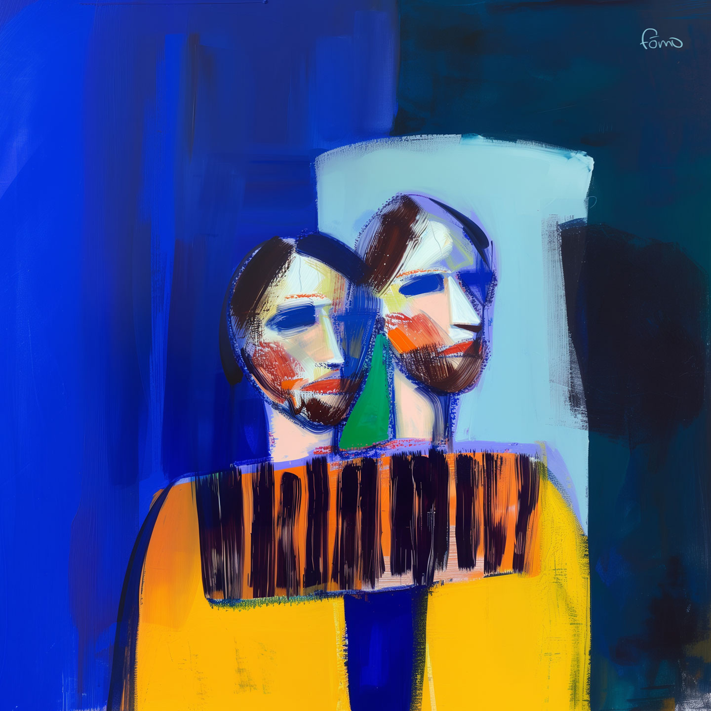 Unikt kunsttryk fra Fōmu Illustrations - Hvad Ser Vi På?
