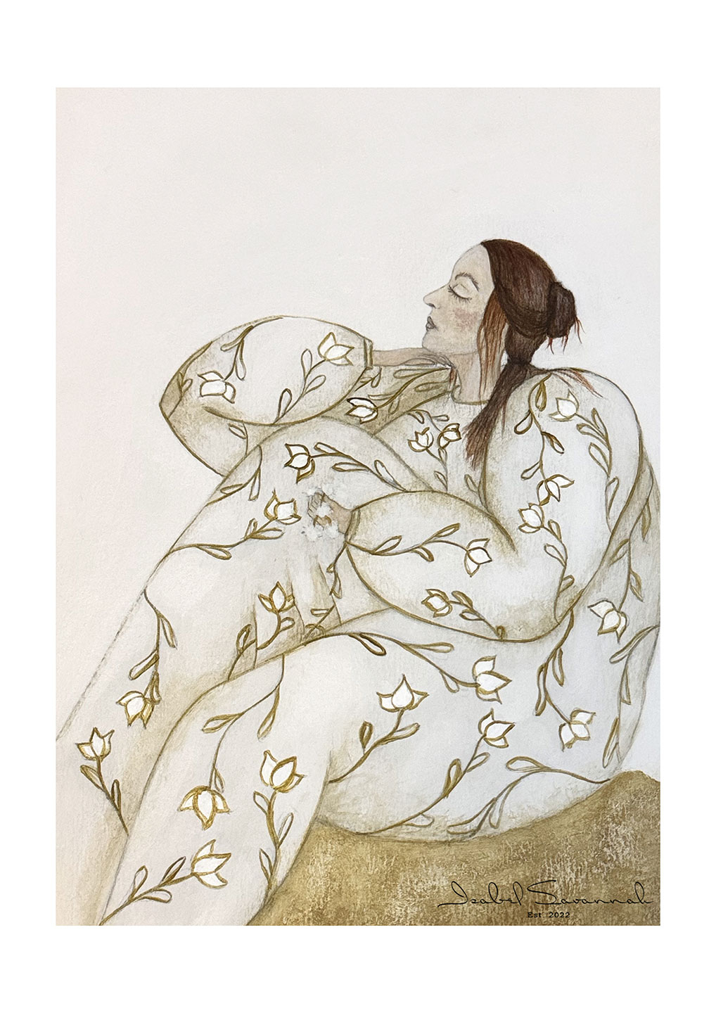 Kunsttryk – Jeg Venter På Dig af Isabel Savannah