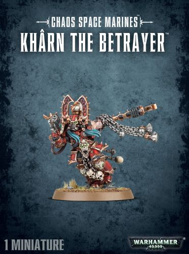 World Eaters - Khârn The Betrayer Model Kit 40mm Base