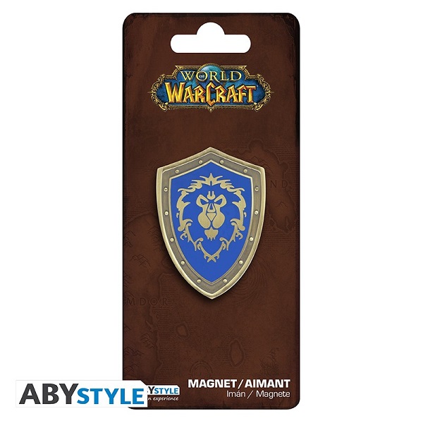 World   Warcraft Alliance Logo Premium Magnet
