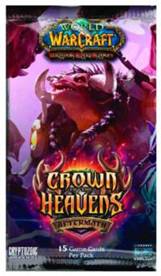 World   Warcraft Tcg Crown   The Heavens Booster Pack
