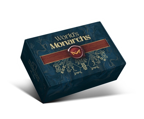 World   Monarchs: Collectible Trading Cards Series   Booster Display  Box Med 24 Pakker