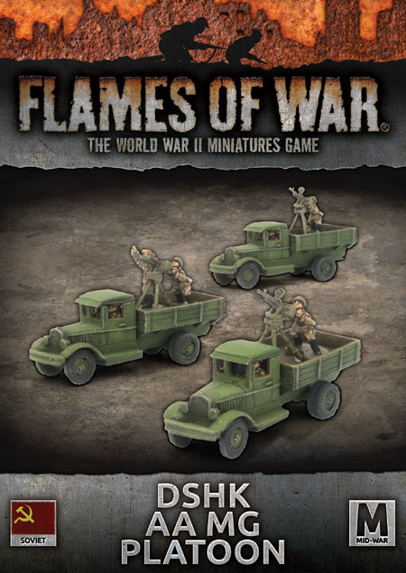 Wwii Soviet  Dshk   Platoon  X3