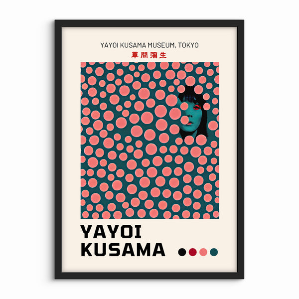 Yayoi Kusama Plakat – Farverig Kunst til Dit Hjem