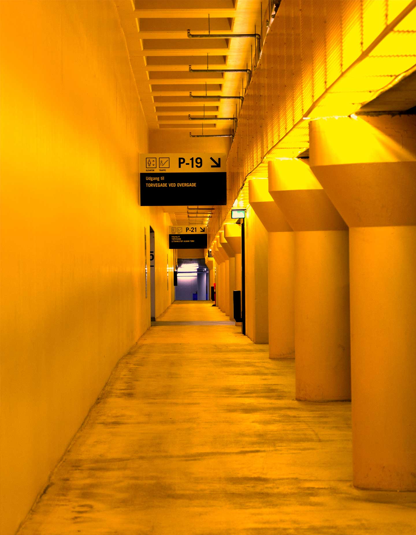 Unikt fotografi "Yellow Part" af Palle Hasling Jakobsen