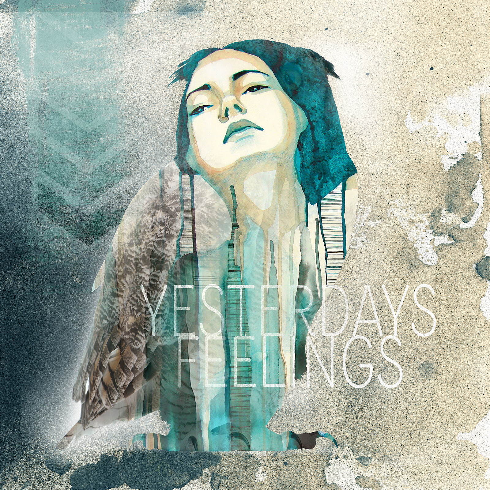 Yesterdays Feelings – Abstrakt Kunstværk af Rikke Axelsen