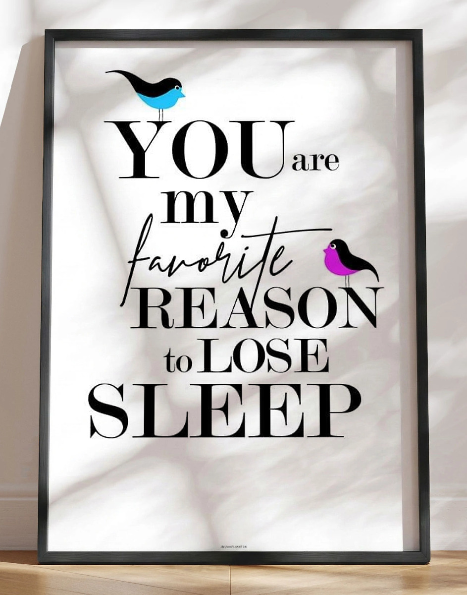 You Are   Favorite Birds Plakat