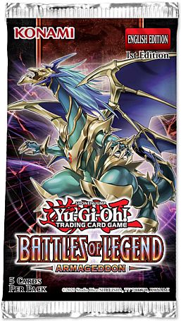 Yu-Gi-Oh Booster Pakke Battles Of Legend: Armageddon Tilbud!