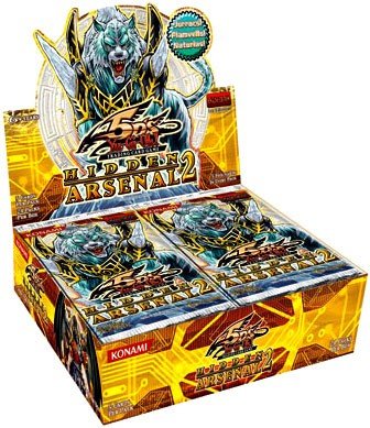 Yu-Gi-Oh Hidden Arsenal Booster Box - 24 Pakker til Spil!