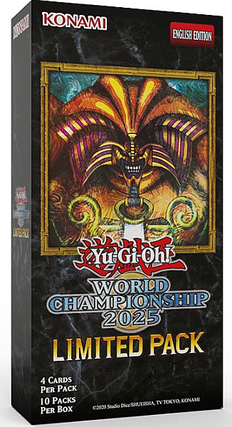 - -   Booster Pakke Limited Pack World Championship 2025 Booster Display Box Med 10 Pakker