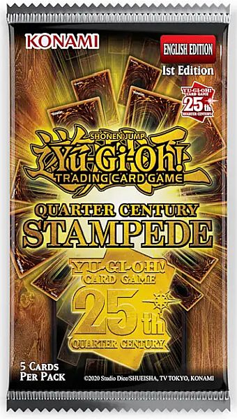 - -   Booster Pakke Quarter Century Stampede Booster Pack