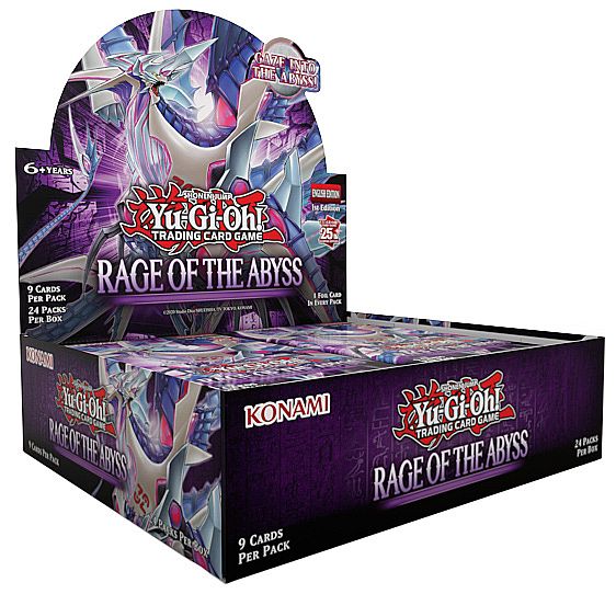 - -   Booster Pakke Rage   The Abyss Booster Display Box Med 24 Pakker