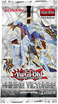 Yu-Gi-Oh Booster Pakke: Shining Victories Tilbud!