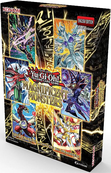 - -   Magnificent Monsters 2026 Box Collector   Set Tuckbox    Booster Packs