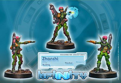 Zhanshi Hacker Figur fra Corvus Belli - Spar 20%!