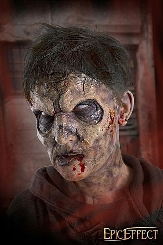 Zombie Brow Maske - Skræmmende Effekt til Rollespil