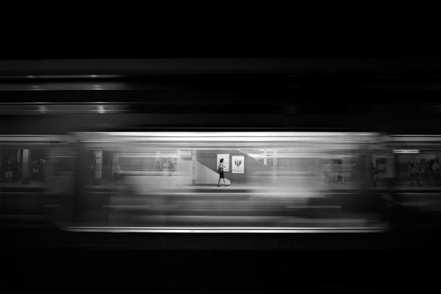 Acceleration og Deceleration – Urban Fotokunst af Julie Aucoin