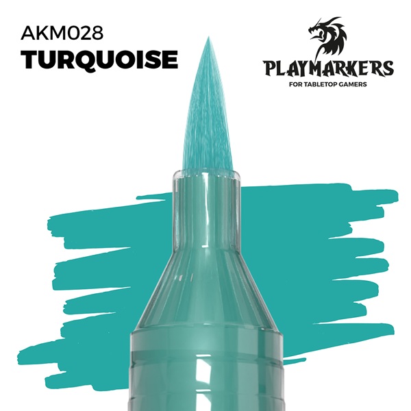 Interactive Playmarkers: Turquoise  Paint Marker Malingstusch