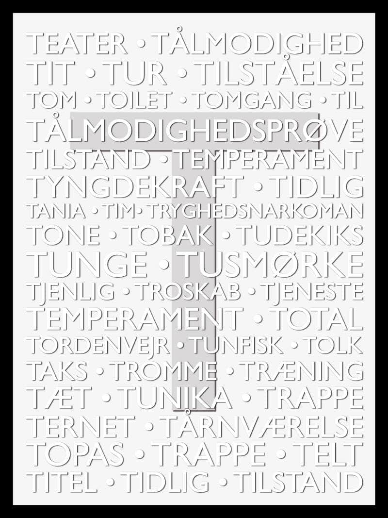 Farverig Alfabet Plakat til Børneværelset – Læring & Design