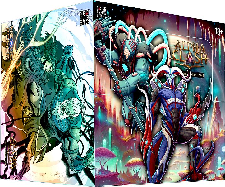 Alpha Clash Tcg: Nexus   Power Booster Display  Box Med 32 Pakker