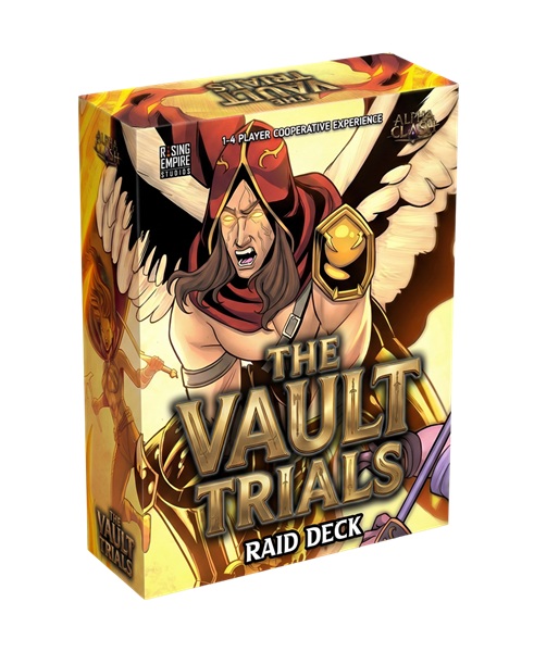 Alpha Clash Tcg: The Vault Trials Raid Deck Player   Environment  Pve  Boxed Game