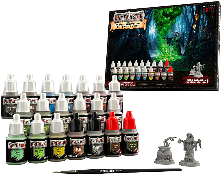Army Painter Gamemaster: Vildmarks Eventyr Malingssæt