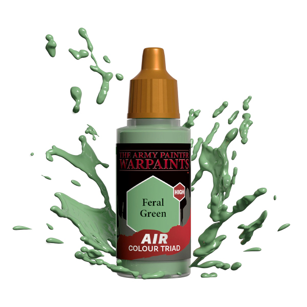 Army Painter Warpaints: Air Acrylics - Feral Green
