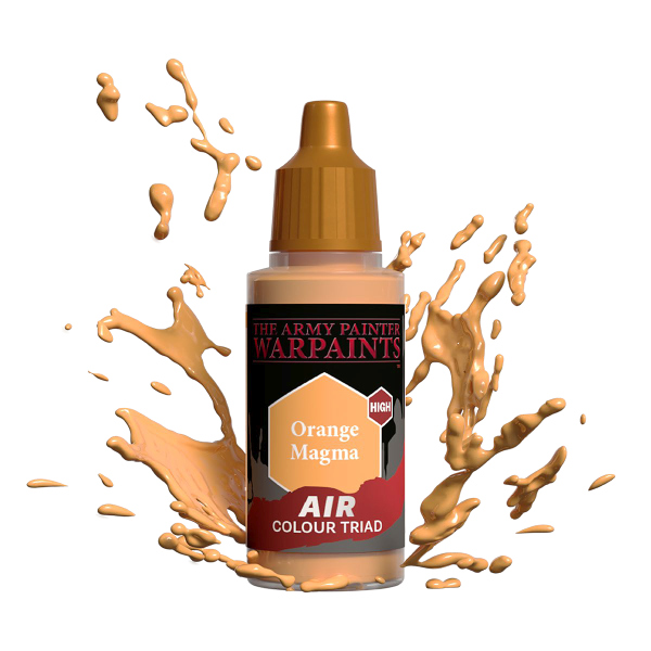 Army Painter Warpaints: Air Acrylics - Orange Magma