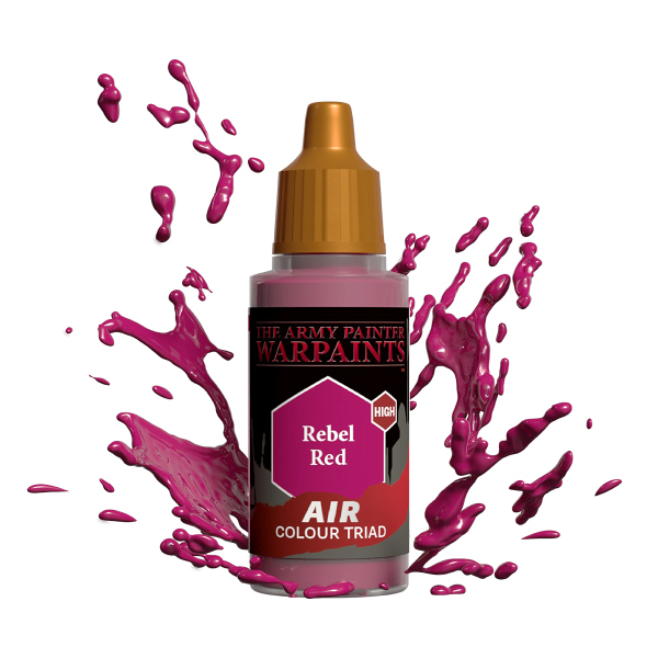 Army Painter Warpaints: Air Acrylics - Rebel Red