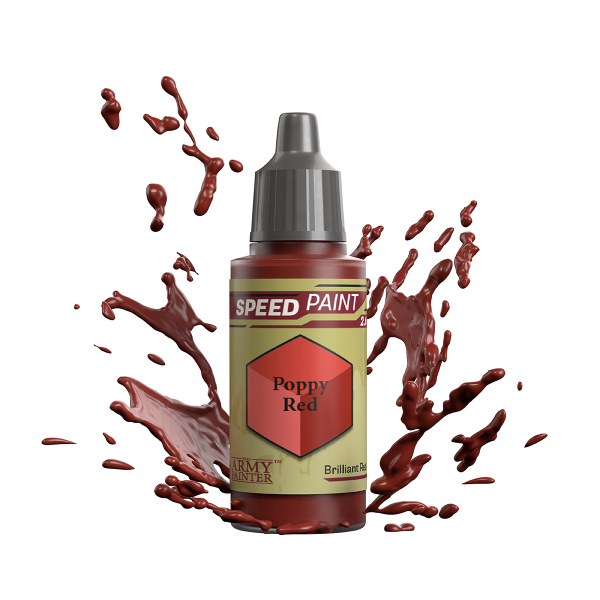 Army Painter Warpaints: Speedpaints Poppy Red Wp2056