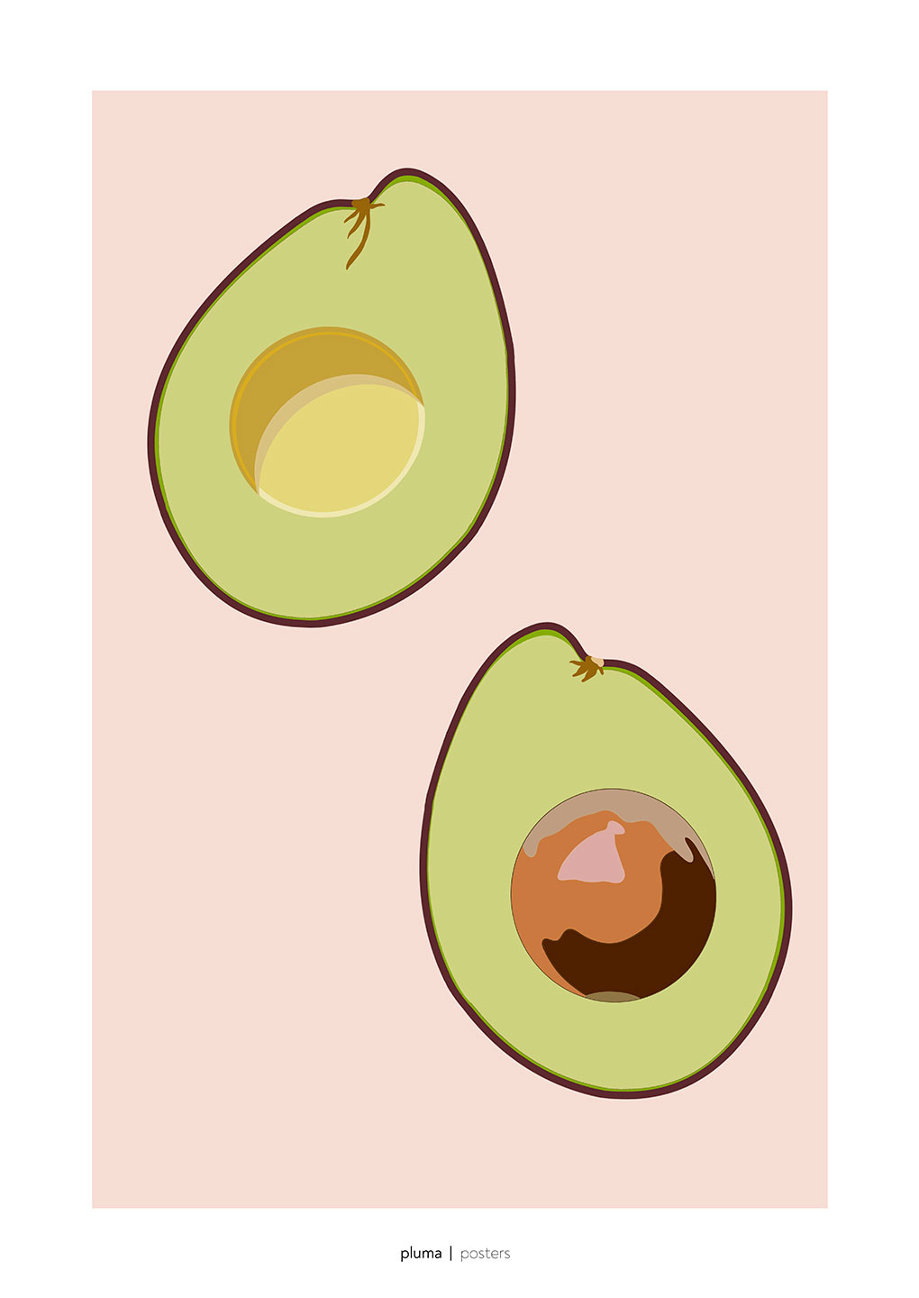 Avocado   Pluma Posters