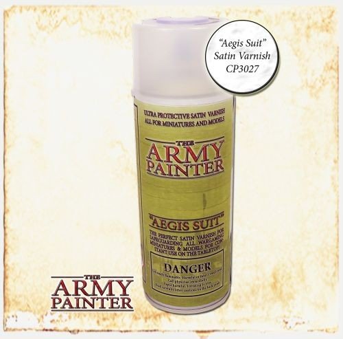 Base Primer Spray - Aegis Suit Satin Varnish Cp3027 Tilbud!