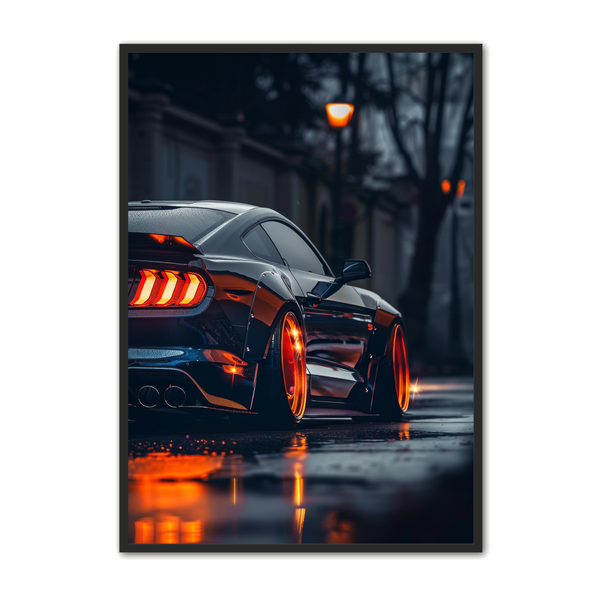 Bilplakat 50 x 70 cm – Uundgåelig dekoration for bilelskere!
