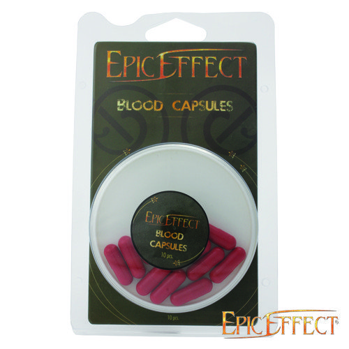 Epic Effekt Blodkapsler til Rollespil – 10 stk.
